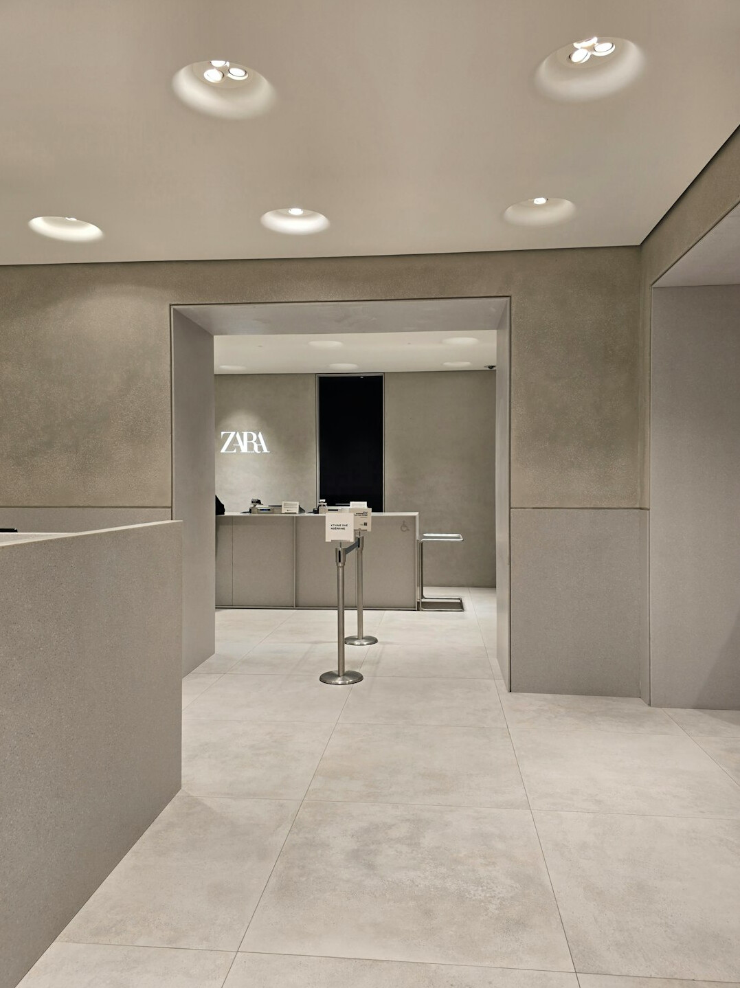 modern retail storefront